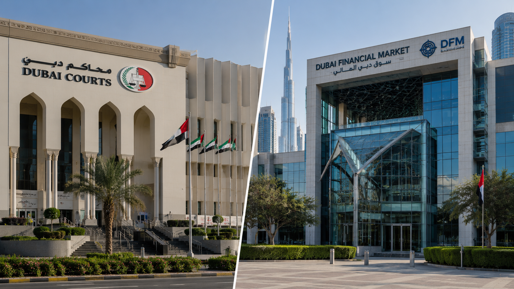 ما هي الهيئة القضائية لفض تنازع الاختصاص في دبي، وكيف تحسم تضارب الاختصاص بين محاكم المركز ومحاكم دبي؟