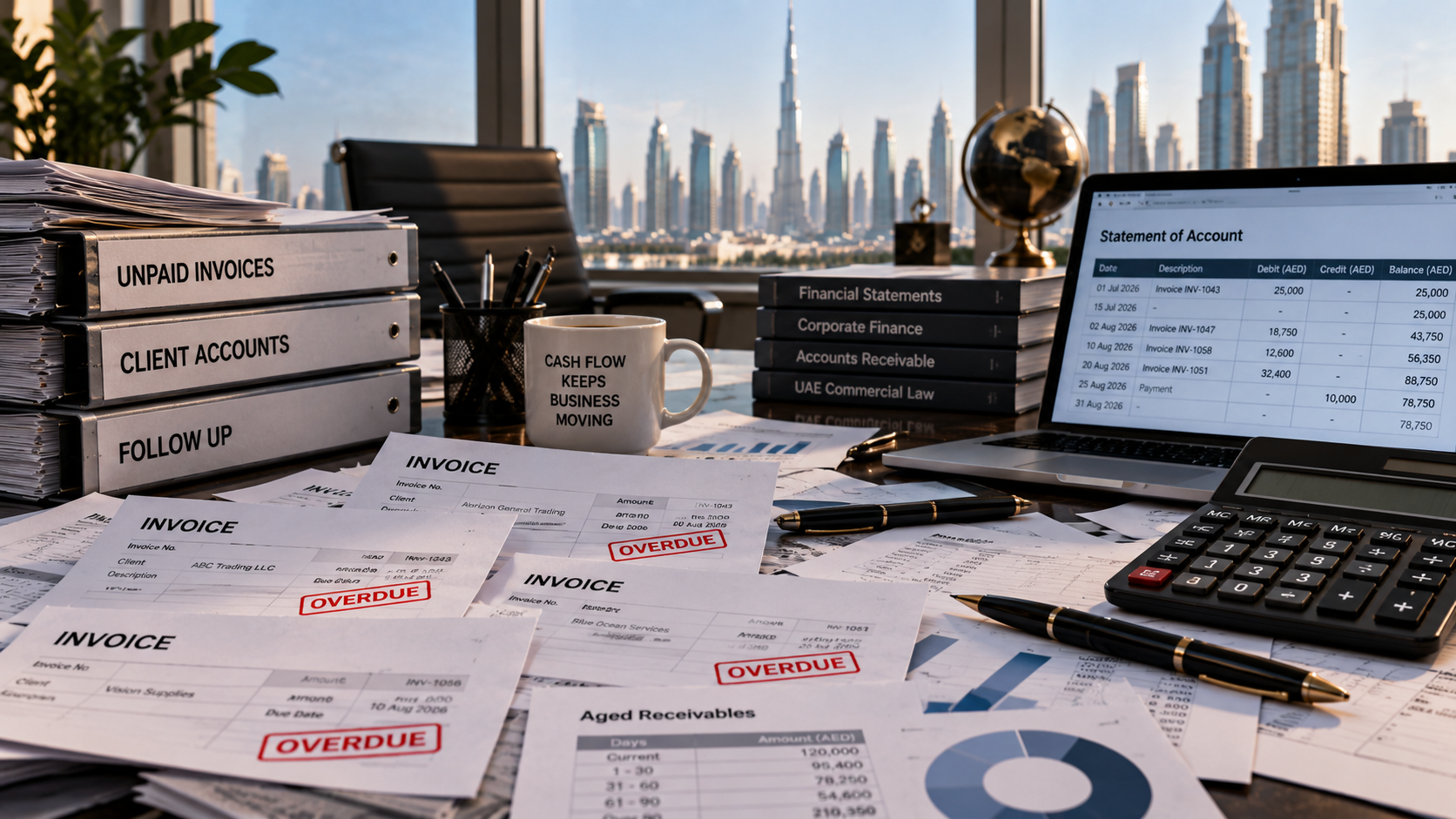 تحصيل الديون في الإمارات: العميل لم يدفع الفاتورة، ماذا أفعل؟