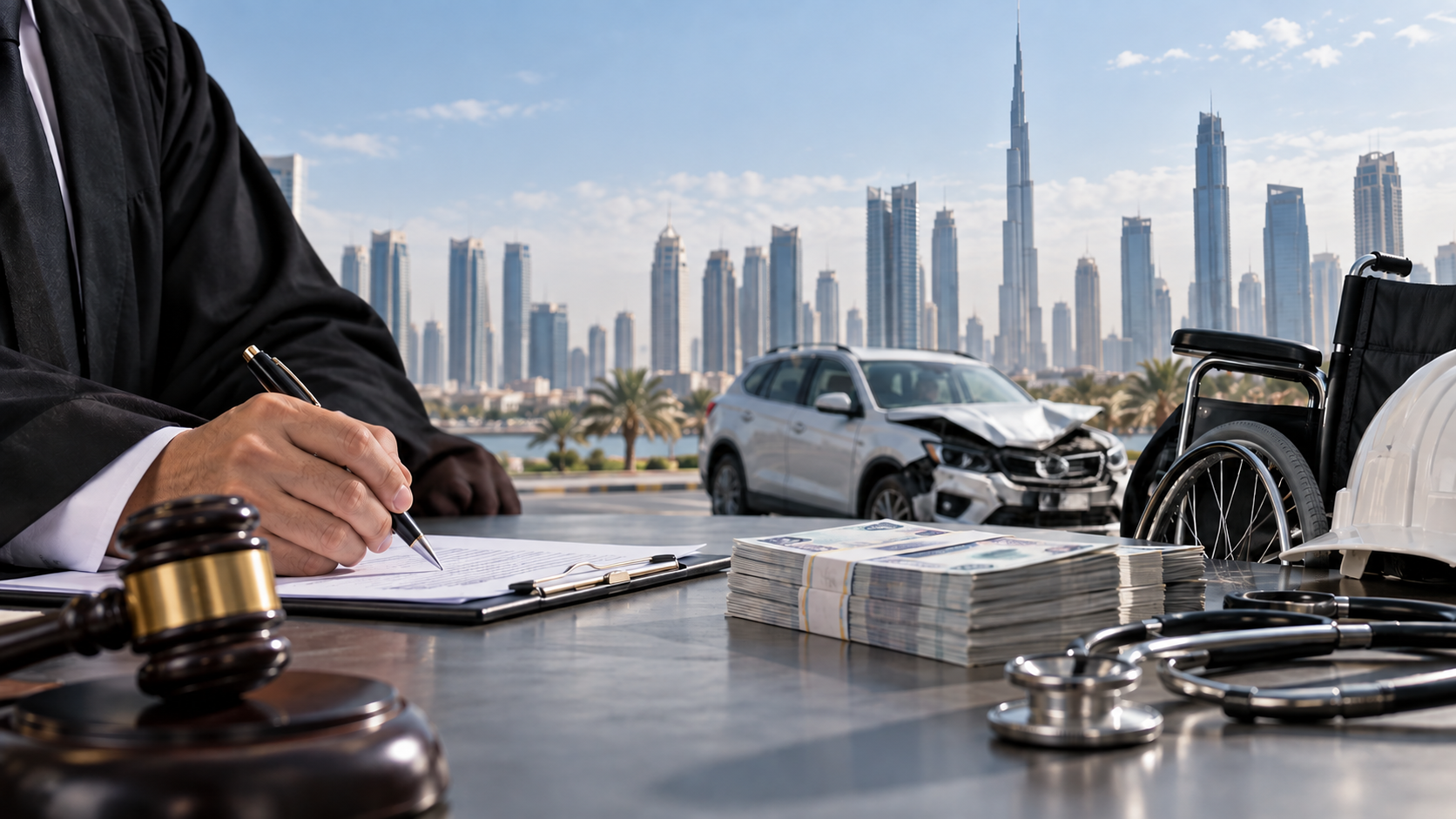 قضايا التعويض في الإمارات