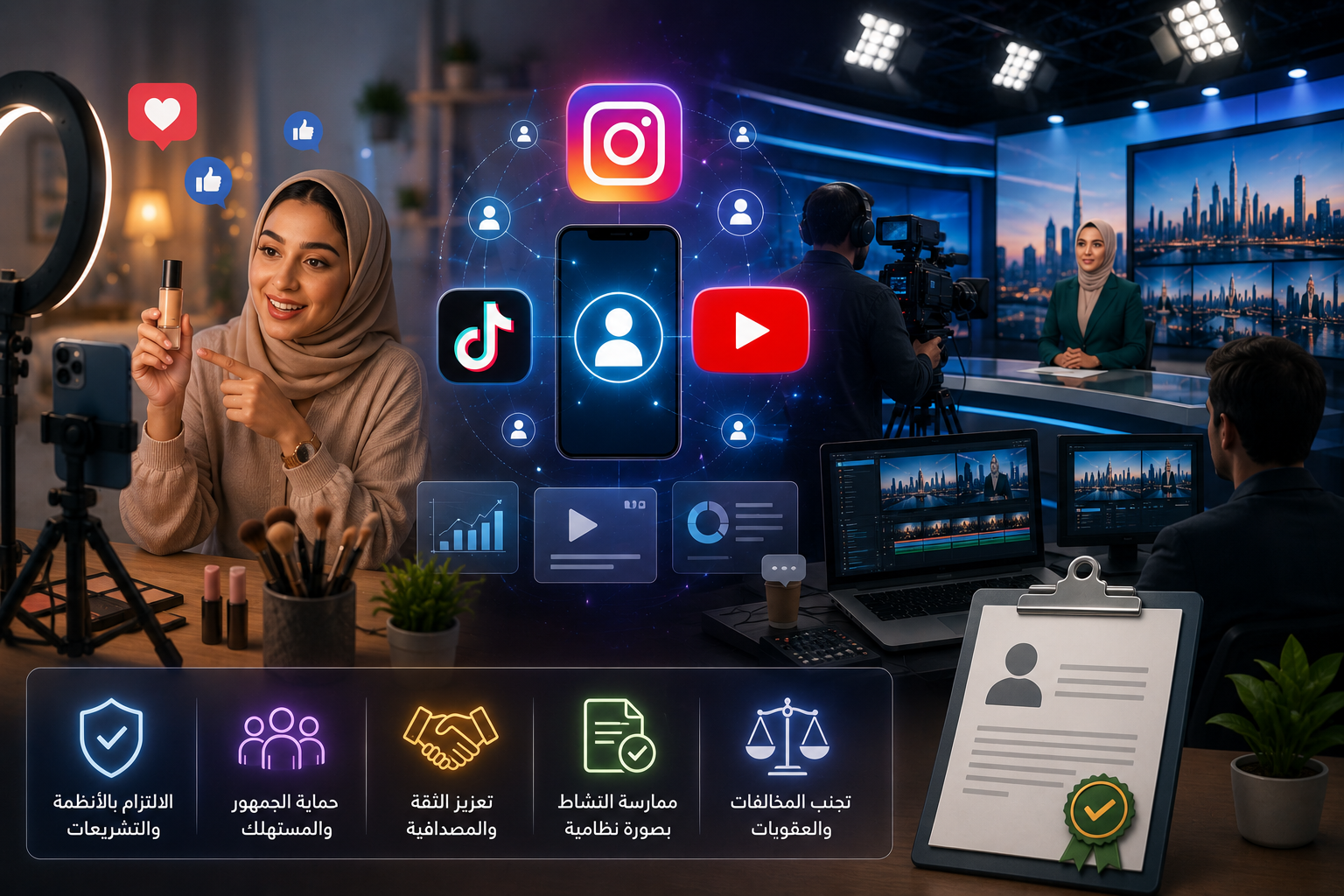 الإعلان عبر وسائل التواصل الإجتماعي وماهو تصريح معلن ؟