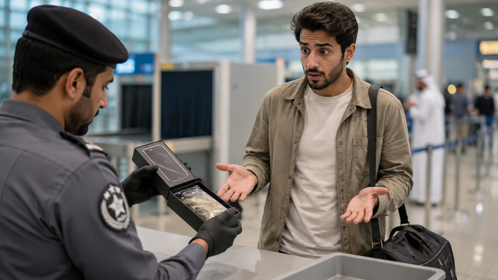 ضُبط بمواد مخدرة دون علمه — ماذا يقول القانون الإماراتي؟