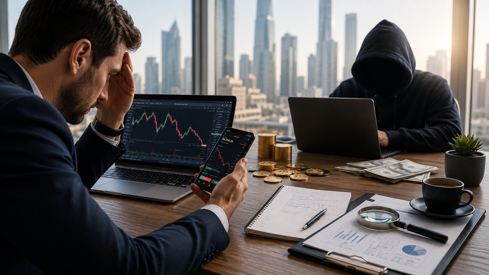 الاحتيال في العملات الرقمية والفوركس: كيف تثبت حقك؟
