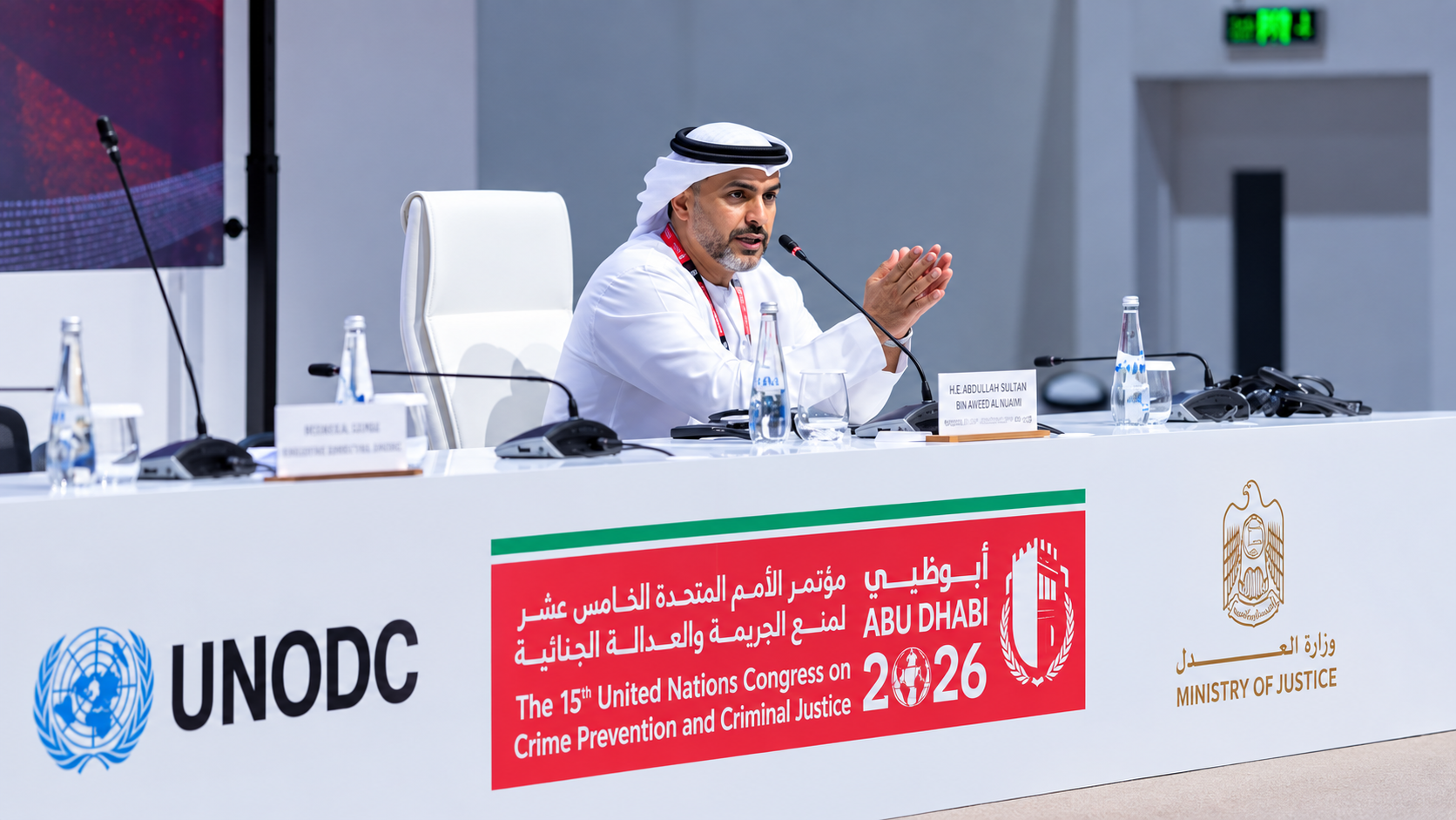 وزير العدل: الإمارات ترسّخ منظومة متكاملة للتعاون القضائي الدولي تمنع الإفلات من العدالة